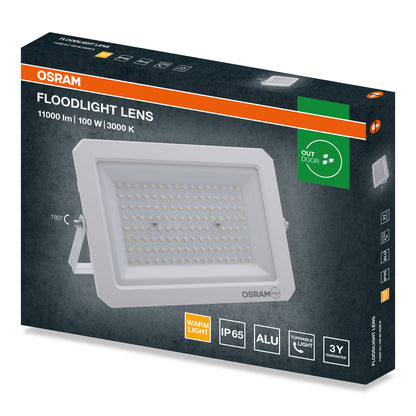 LED reflektor 100W IP65 3000K 110° – vonkajšie LED svietidlo OSRAM