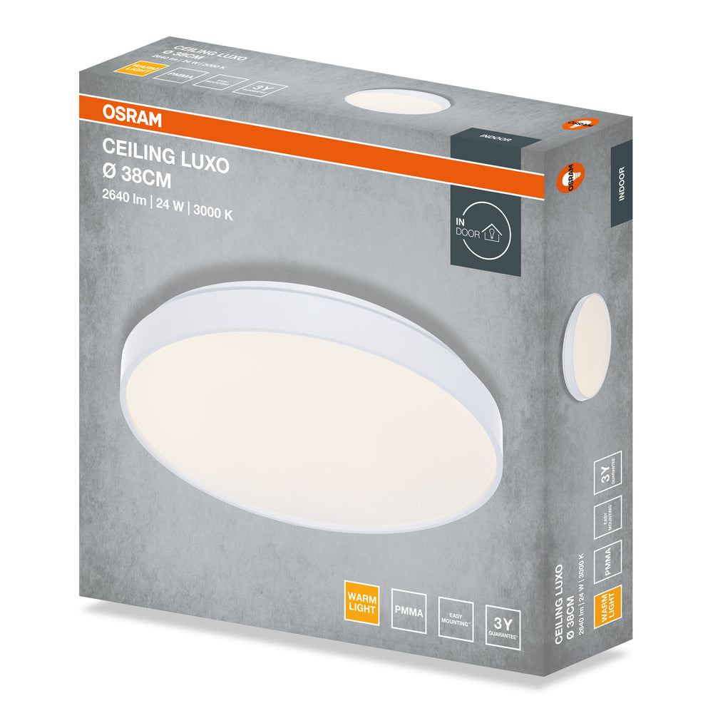 LED stropné svietidlo 24W IP20 3000K 120° – stropné LED svietidlo OSRAM