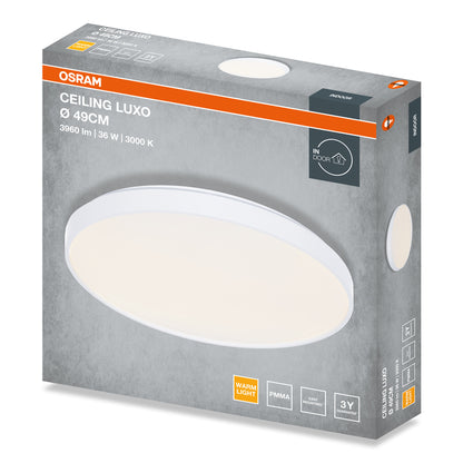 LED stropné svietidlo 36W IP20 3000K 120° – stropné LED svietidlo OSRAM