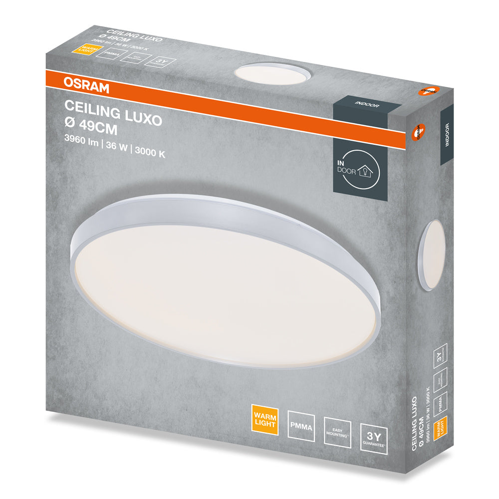 LED stropné svietidlo 36W IP20 3000K 120° – stropné LED svietidlo OSRAM