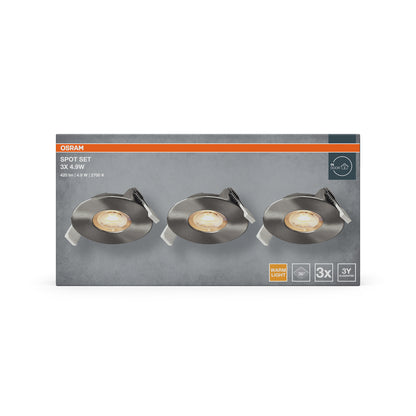 LED stropné svietidlo 4.90W IP20 2700K 36° – stropné LED svietidlo OSRAM