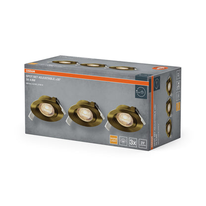 LED stropné svietidlo 4.90W IP20 2700K 36° – stropné LED svietidlo OSRAM