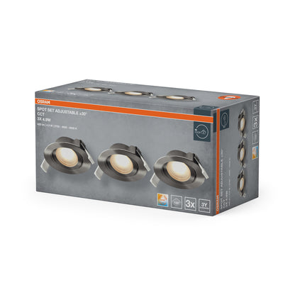 LED stropné svietidlo 4.90W IP20 2700K 120° – stropné LED svietidlo OSRAM