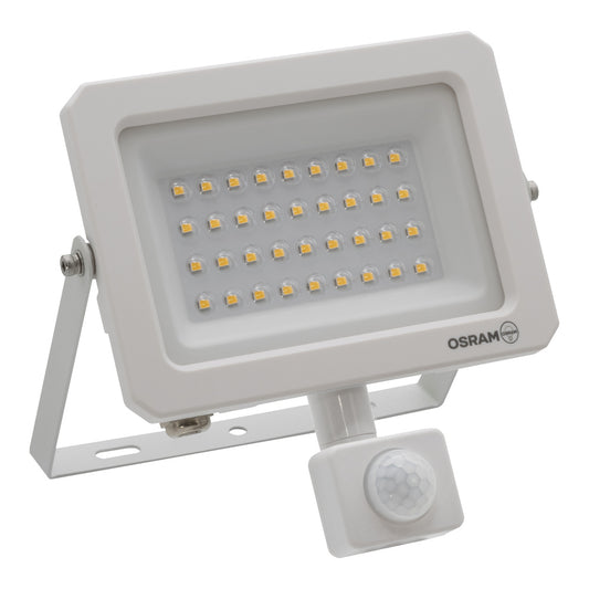 LED reflektor 10W IP65 3000K 110° – vonkajšie LED svietidlo OSRAM