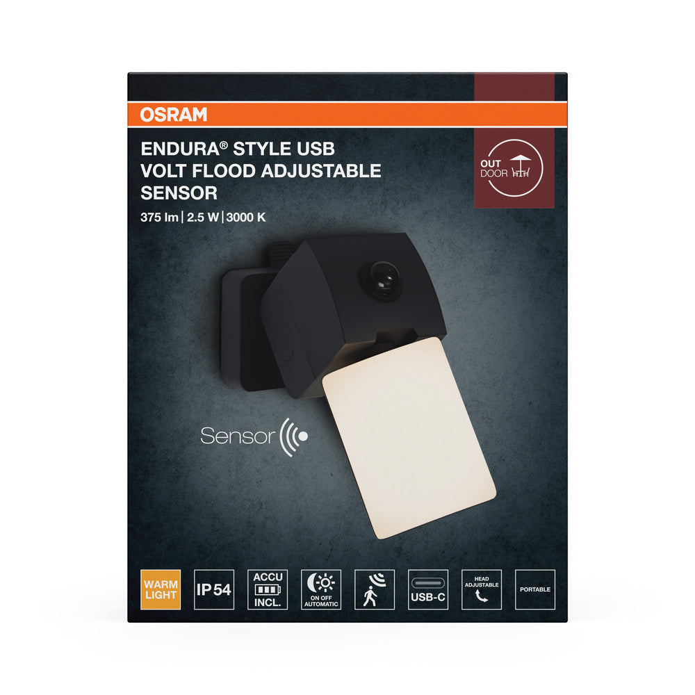 LED reflektor 2.50W IP54 3000K 111° – vonkajšie LED svietidlo OSRAM