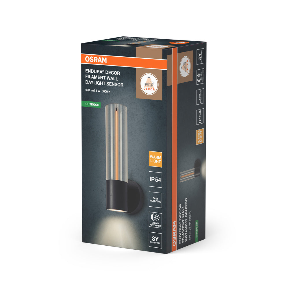 LED nástenné svietidlo 8W IP54 3000K 170° – nástenné LED svietidlo OSRAM