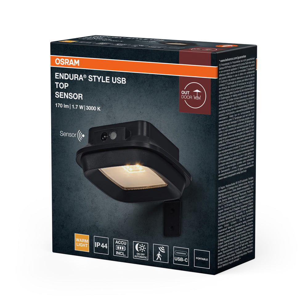 LED nástenné svietidlo 1.70W IP44 3000K 120° – nástenné LED svietidlo OSRAM