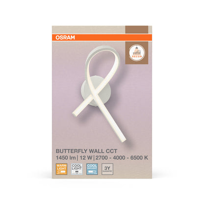 LED nástenné svietidlo 12W IP20 2700K 124° – nástenné LED svietidlo OSRAM