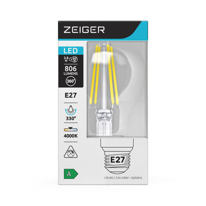LED stropné svietidlo 3.8W IP20 4000K 330° – stropné LED svietidlo ZEIGER