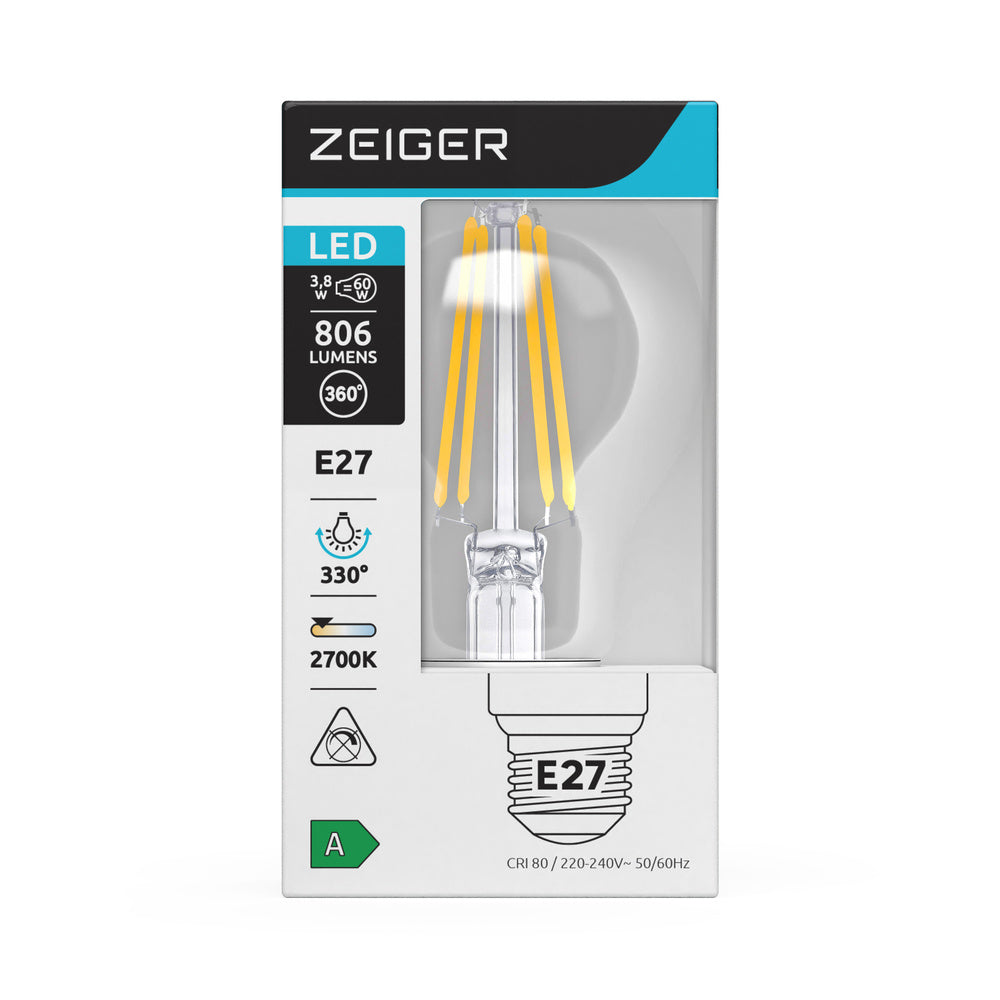 LED stropné svietidlo 3.8W IP20 2700K 330° – stropné LED svietidlo ZEIGER