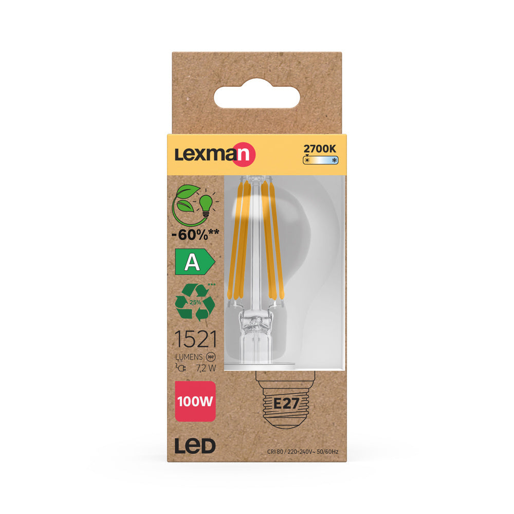 LED stropné svietidlo 7.2W IP20 2700K 330° – stropné LED svietidlo LEXMAN