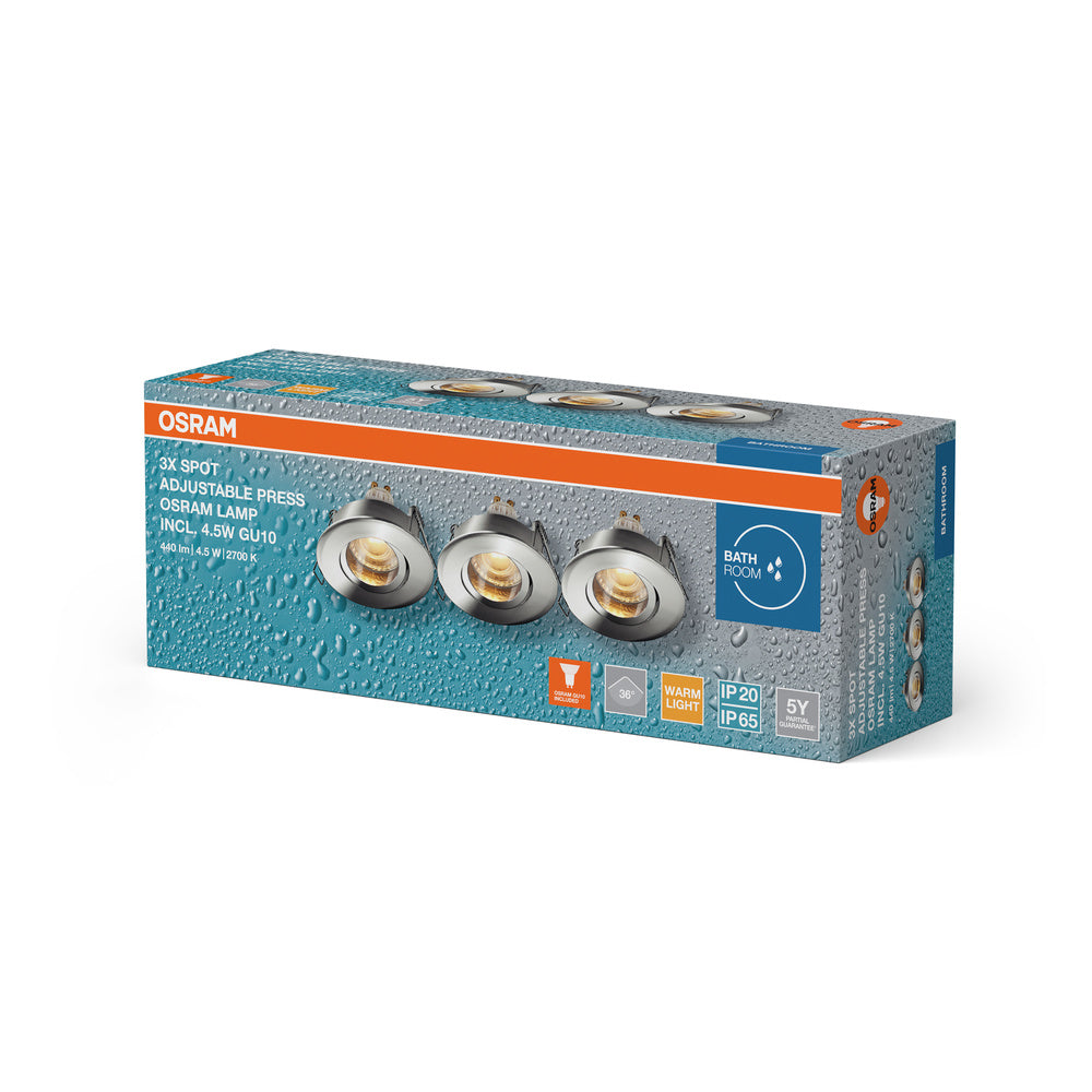 LED downlight 4.50W IP65 2700K 36° – zápustné LED svietidlo OSRAM