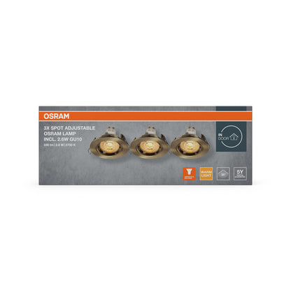 LED downlight 2.60W IP20 2700K 36° – zápustné LED svietidlo OSRAM