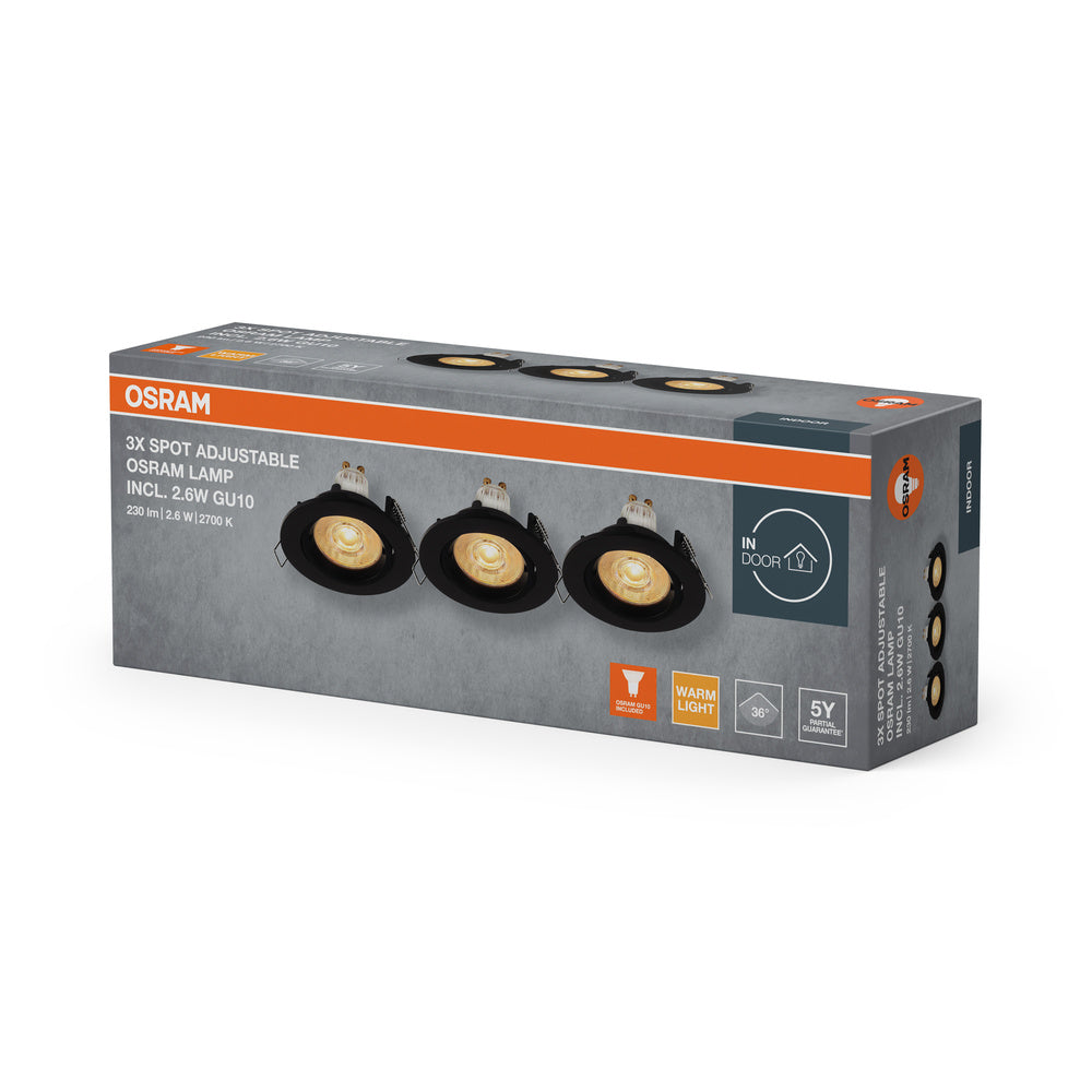 LED downlight 2.60W IP20 2700K 36° – zápustné LED svietidlo OSRAM