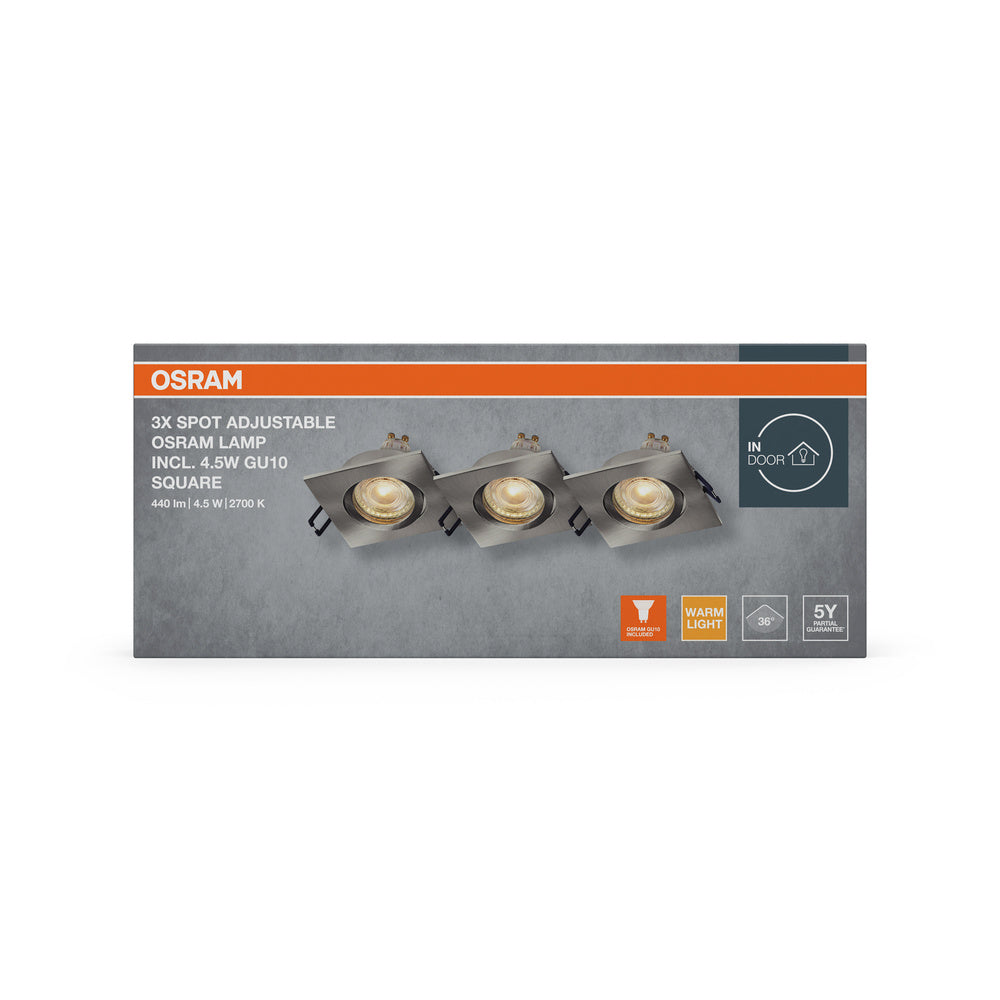 LED downlight 4.50W IP20 2700K 36° – zápustné LED svietidlo OSRAM