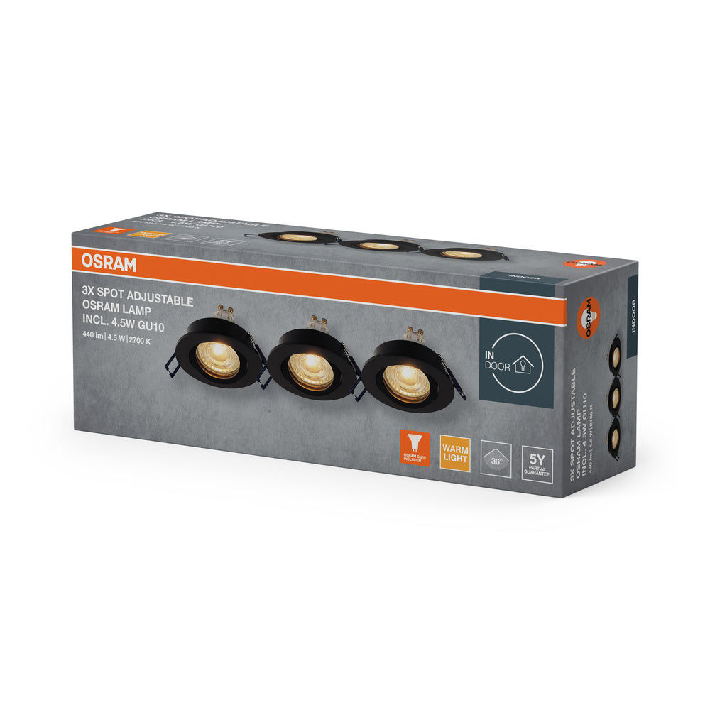 LED downlight 4.50W IP20 2700K 36° – zápustné LED svietidlo OSRAM