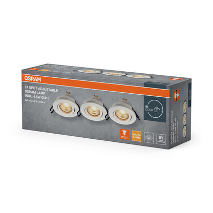 LED downlight 4.50W IP20 2700K 36° – zápustné LED svietidlo OSRAM
