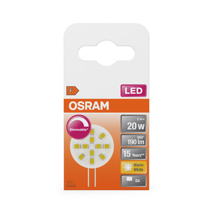 LED stropné svietidlo 2W IP20 2700K 100° – stropné LED svietidlo OSRAM