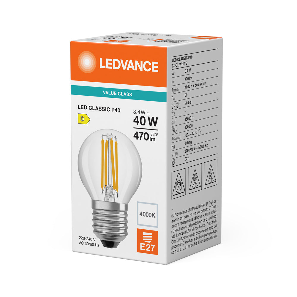 LED stropné svietidlo 3.4W IP20 4000K 300° – stropné LED svietidlo LEDVANCE