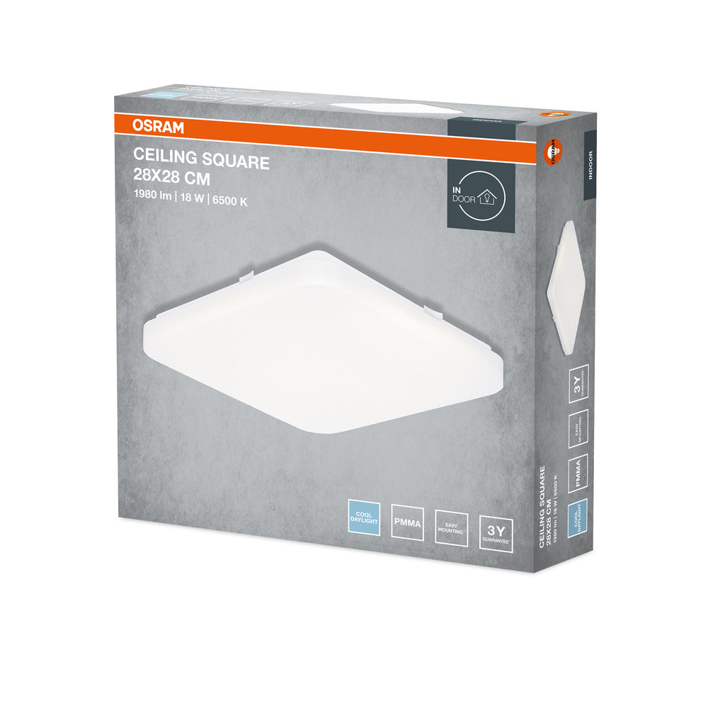 LED stropné svietidlo 18W IP20 6500K 120° – stropné LED svietidlo OSRAM