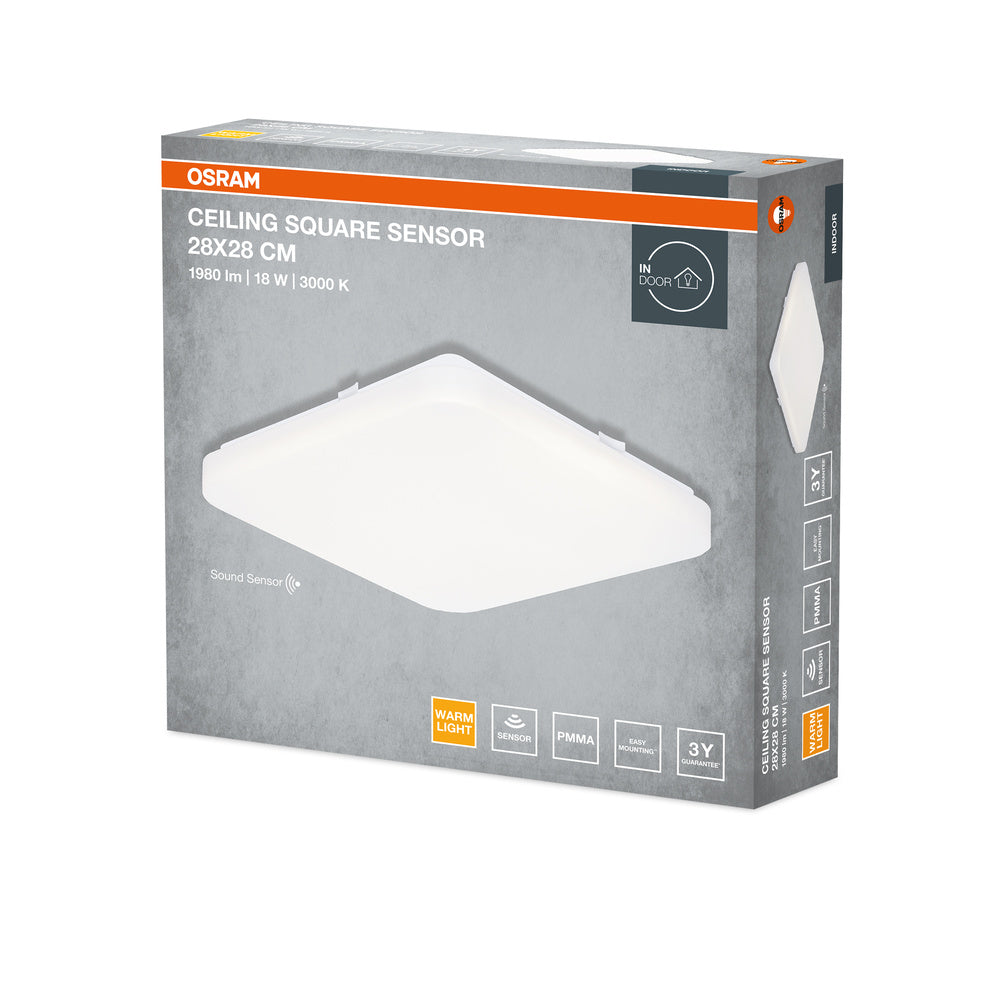 LED stropné svietidlo 18W IP20 3000K 120° – stropné LED svietidlo OSRAM