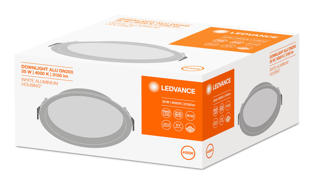 LED downlight 35W IP44 4000K 100° – zápustné LED svietidlo LEDVANCE