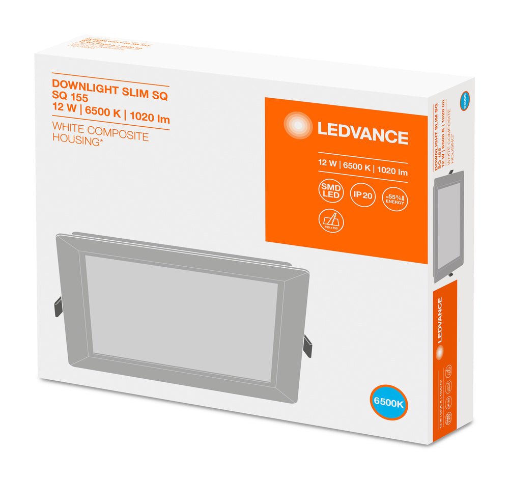 LED downlight 12W IP20 6500K 120° – zápustné LED svietidlo LEDVANCE