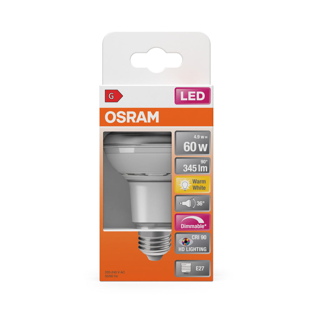 LED stropné svietidlo 4.9W IP20 2700K 36° – stropné LED svietidlo OSRAM