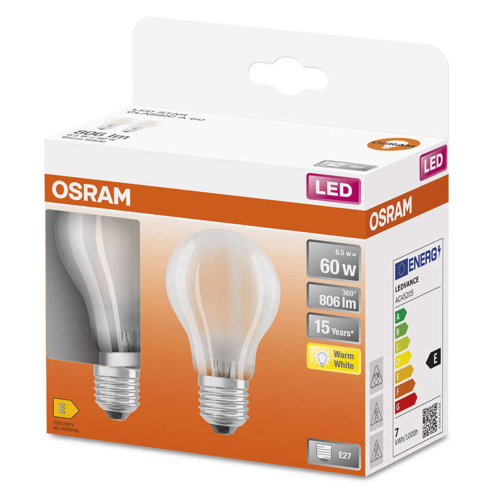 LED stropné svietidlo 6.5W IP20 2700K 300° – stropné LED svietidlo OSRAM