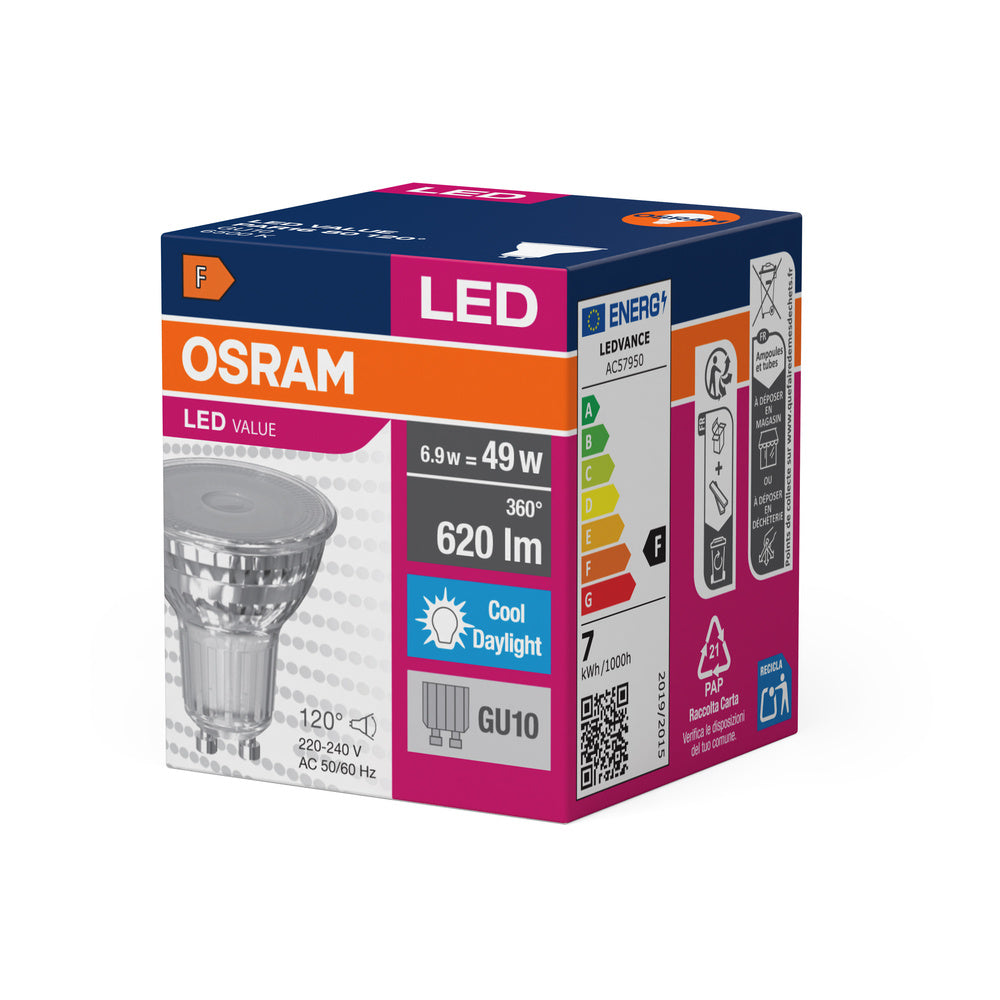 LED downlight 6.9W IP20 6500K 120° – zápustné LED svietidlo OSRAM