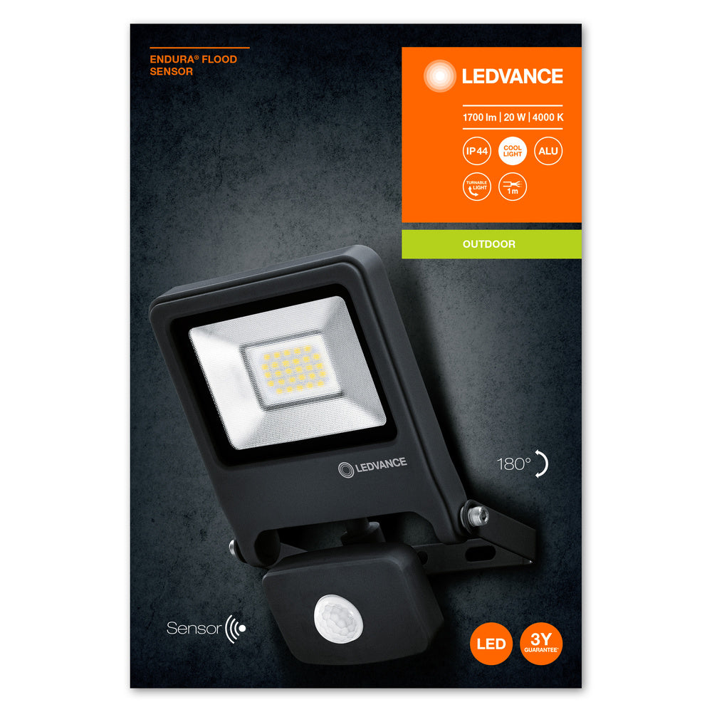 LED reflektor 20W IP44 4000K 110° – vonkajšie LED svietidlo LEDVANCE