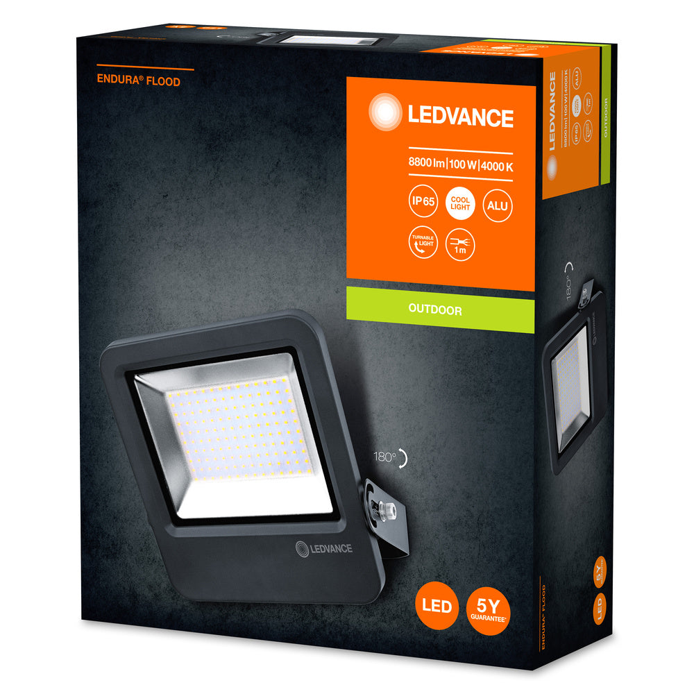 LED reflektor 100W IP65 4000K 120° – vonkajšie LED svietidlo LEDVANCE
