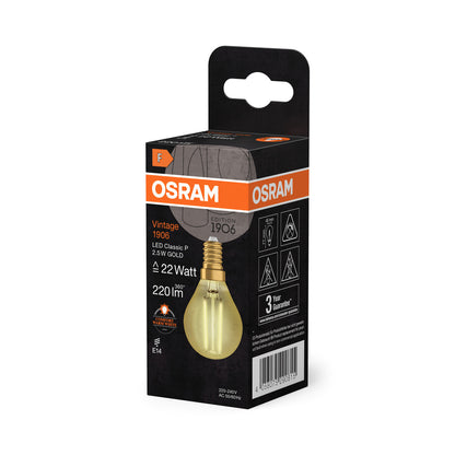 LED stropné svietidlo 2.5W IP20 2400K 300° – stropné LED svietidlo OSRAM