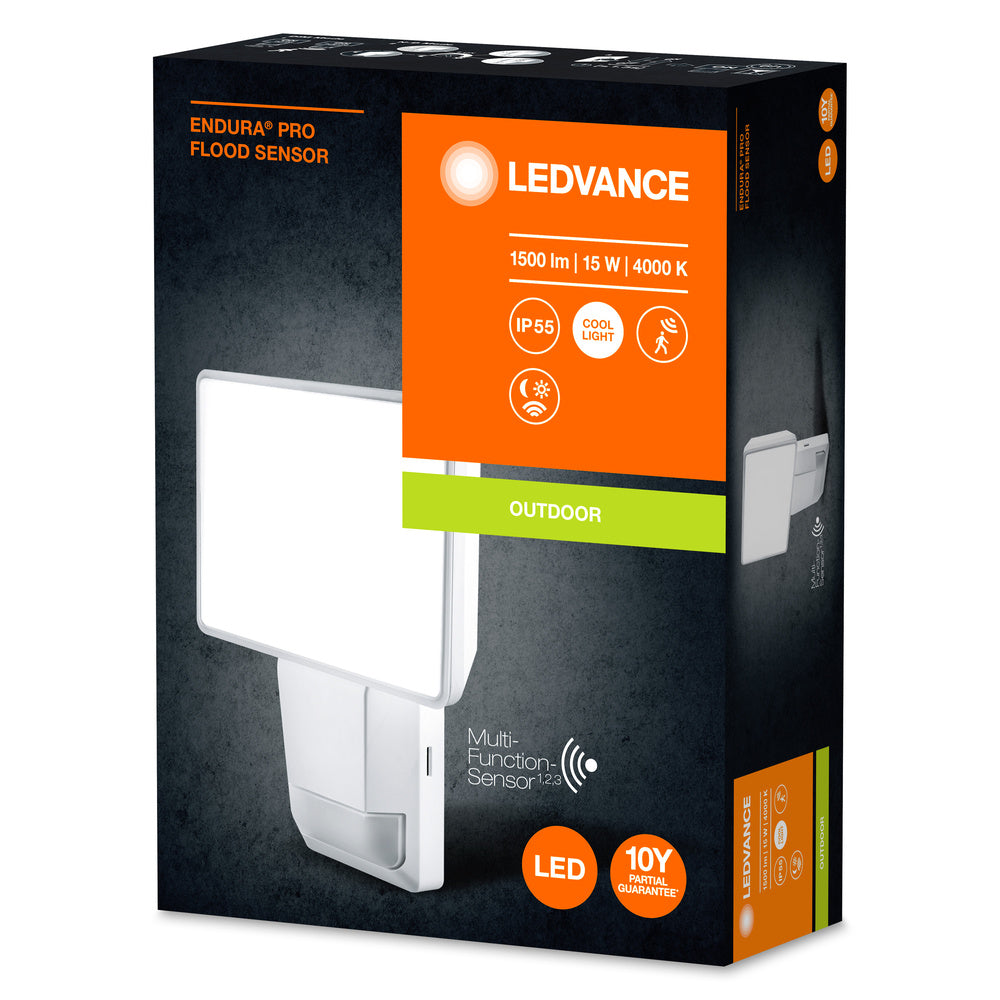 LED reflektor 15W IP55 4000K 100° – vonkajšie LED svietidlo LEDVANCE