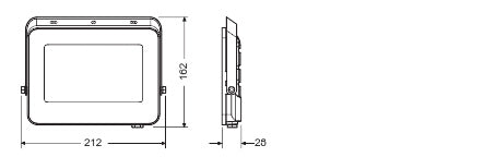 LED reflektor 50W IP65 6500K 115° – vonkajšie LED svietidlo LEDVANCE