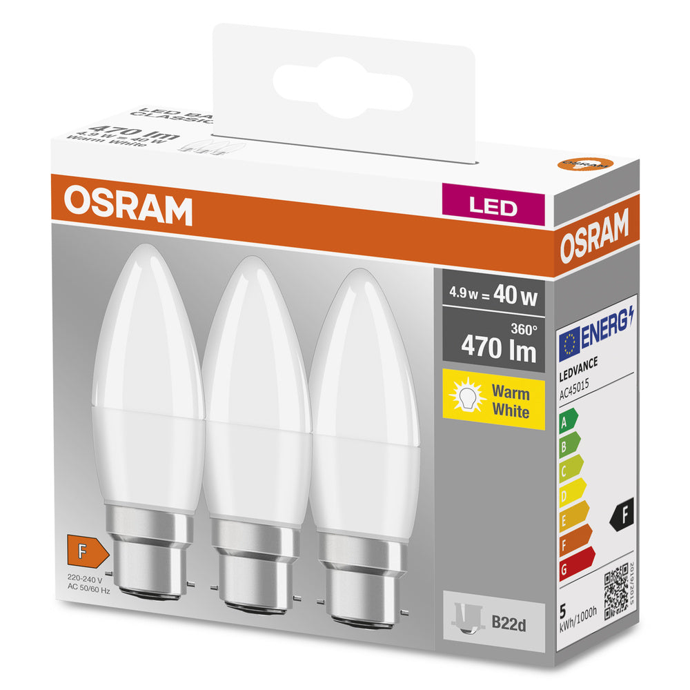 LED stropné svietidlo 4.9W IP20 2700K 200° – stropné LED svietidlo OSRAM