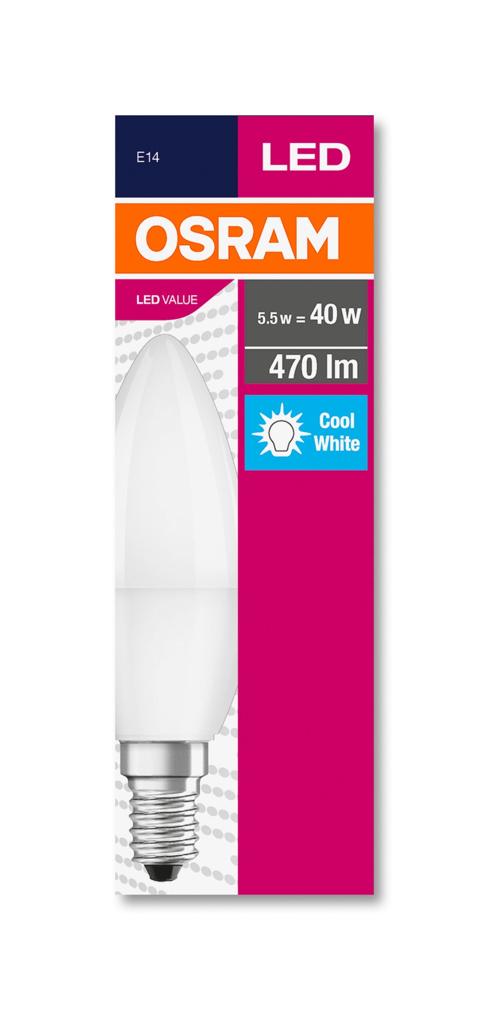 LED stropné svietidlo 4.9W IP20 4000K 200° – stropné LED svietidlo OSRAM