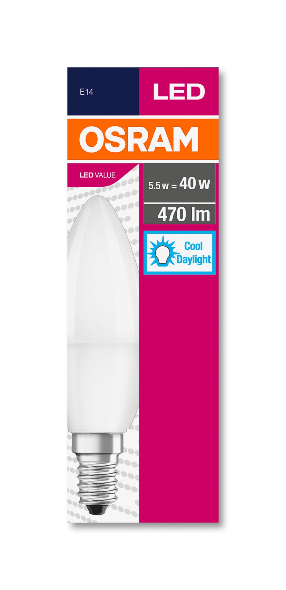 LED stropné svietidlo 4.9W IP20 6500K 200° – stropné LED svietidlo OSRAM