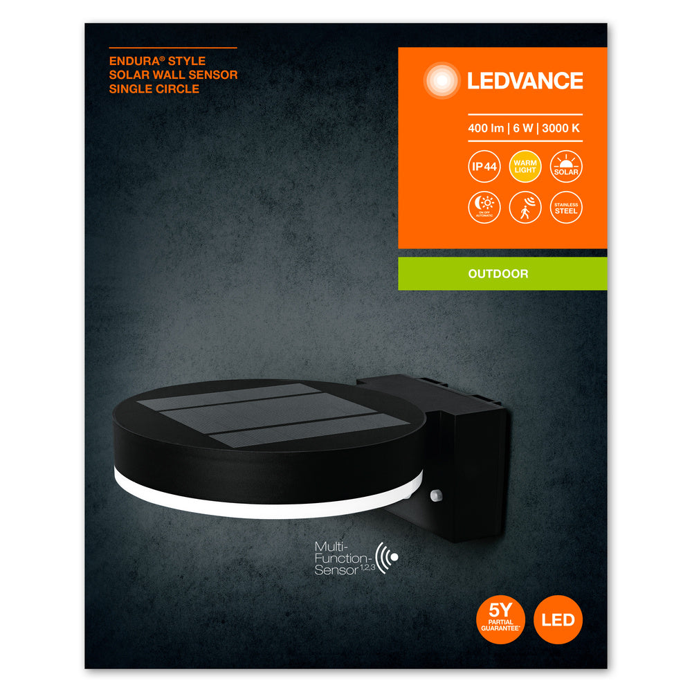 LED nástenné svietidlo 6W IP44 3000K – nástenné LED svietidlo LEDVANCE