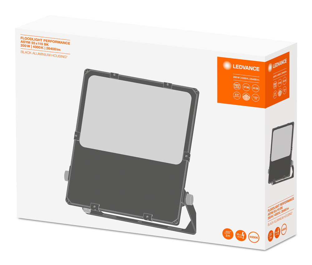 LED reflektor 200W IP66 4000K 55° – vonkajšie LED svietidlo LEDVANCE