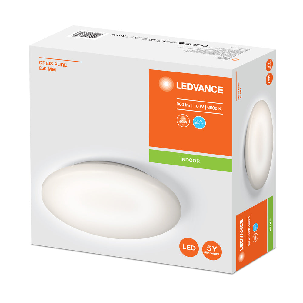 LED stropné svietidlo 10W IP20 6500K – stropné LED svietidlo LEDVANCE