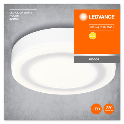 LED stropné svietidlo 16W IP20 3000K 110° – stropné LED svietidlo LEDVANCE
