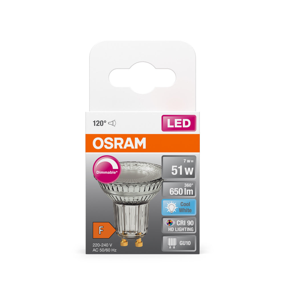LED downlight 7W IP20 4000K 120° – zápustné LED svietidlo OSRAM