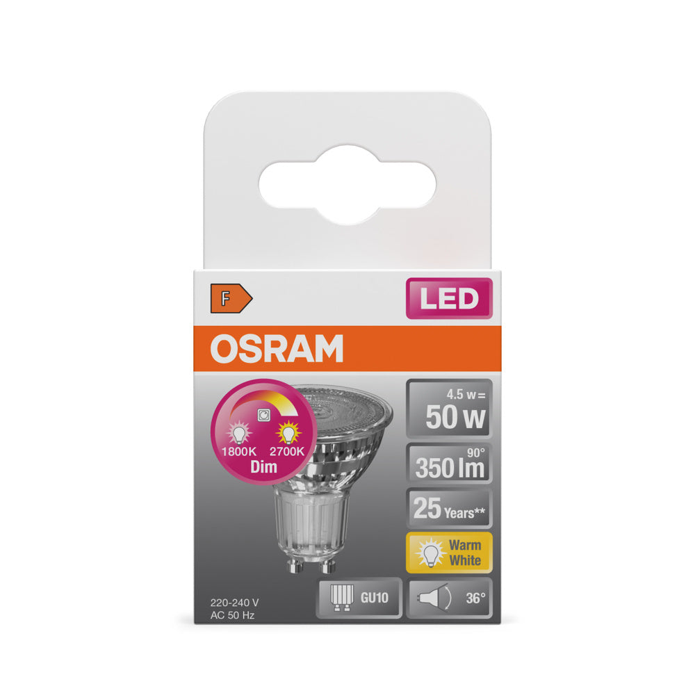LED downlight 4.5W IP20 2700K 36° – zápustné LED svietidlo OSRAM