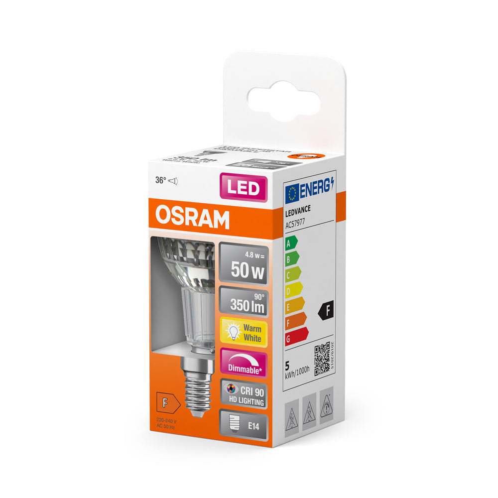 LED downlight 4.8W IP20 2700K 36° – zápustné LED svietidlo OSRAM